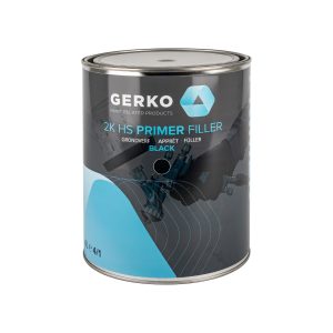 GERKO 2K HS 4:1 Prémium Acrylfüller fekete 4L